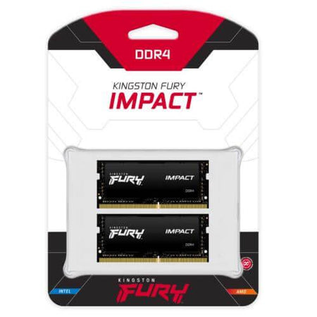 Kingston Fury Impact 32GB DDR4 SODIMM Kit 3200MHz £ 63.03 X-Case