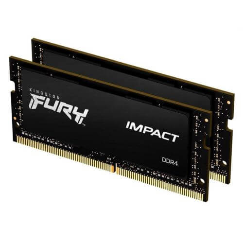 Kingston Fury Impact 32GB DDR4 SODIMM Kit 3200MHz £ 63.03 X-Case