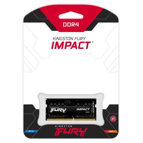 Kingston Fury Impact 8GB DDR4 3200MHz SODIMM Memory £ 16.83 X-Case