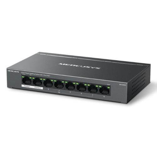 Mercusys 8-Port Gigabit Switch with 7-PoE+ | MS108GP £ 37.25 X-Case