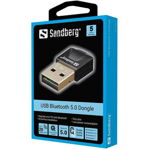 Sandberg USB Bluetooth 5.0 Adapter - 20M Range £ 8.98 X-Case