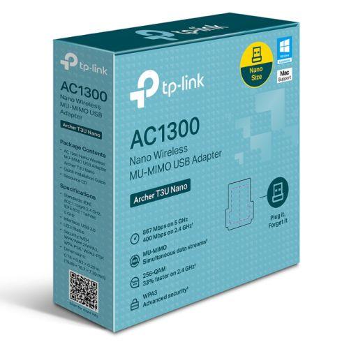 TP-LINK Archer T3U Nano AC1300 Dual Band USB Adapter £ 13.39 X-Case