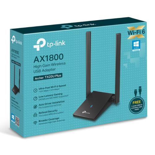 TP-LINK AX1800 Wi-Fi 6 USB Adapter - High Gain Antennas £ 34.93 X-Case