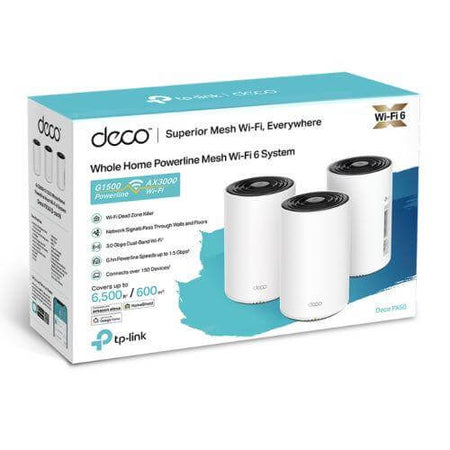 TP-LINK DECO PX50 Mesh WiFi 6 System - 3 Pack £ 296.82 X-Case