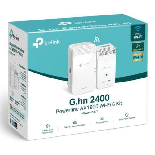 TP-LINK AX1800 Powerline Wi-Fi 6 Kit - G.hn MIMO Tech £ 157.15 X-Case