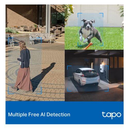 Tapo C520WS, Outdoor Pan/Tilt Security Wi-Fi Camera