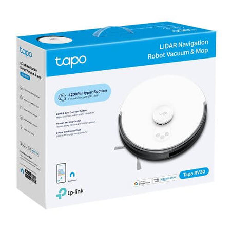 TP-LINK TAPO RV30 Robot Vacuum & Mop - 4200Pa Suction £ 349.21 X-Case