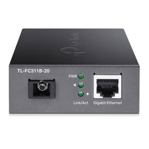 TP-LINK (TL-FC311B-20) Gigabit WDM Media Converter, Fiber up to 20km, £ 20.96 X-Case