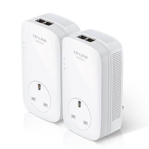 TP-LINK AV2000 GB Powerline Adapter Kit - AC Pass Through £ 87.54 X-Case