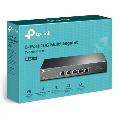 TP-LINK 5-Port 10G Switch for High-Speed Connectivity £ 196.72 X-Case