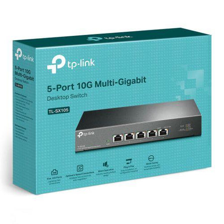 TP-LINK 5-Port 10G Switch for High-Speed Connectivity £ 196.72 X-Case