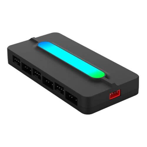 Vida 6-Port ARGB PWM Fan Hub – Illuminate Your PC £ 4.49 X-Case