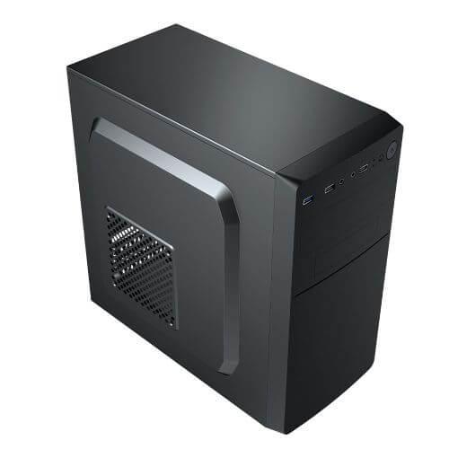 Vida Micro ATX Black Office Case - High Airflow £ 20.22 X-Case