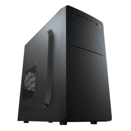 Vida Micro ATX Black Office Case - High Airflow £ 20.22 X-Case