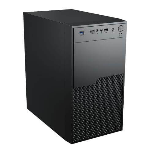 Vida Black Micro ATX Office Case | 12cm Fan £ 21.27 X-Case