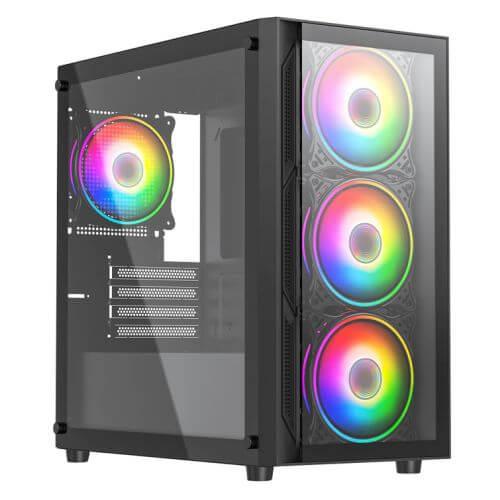 Vida Lucid ARGB Gaming Case - Micro ATX £ 37.32 X-Case