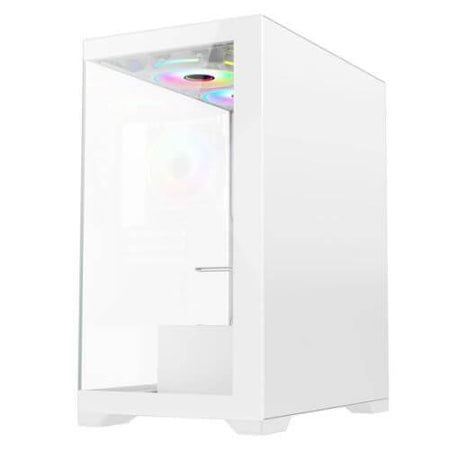 Vida Vetro ARGB Gaming Case - White ATX with Fans £ 46.18 X-Case